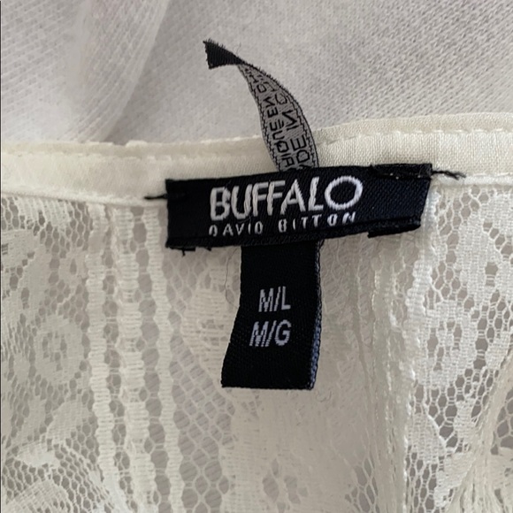 NWOT beautiful lace and fringe kimono - Picture 7 of 7